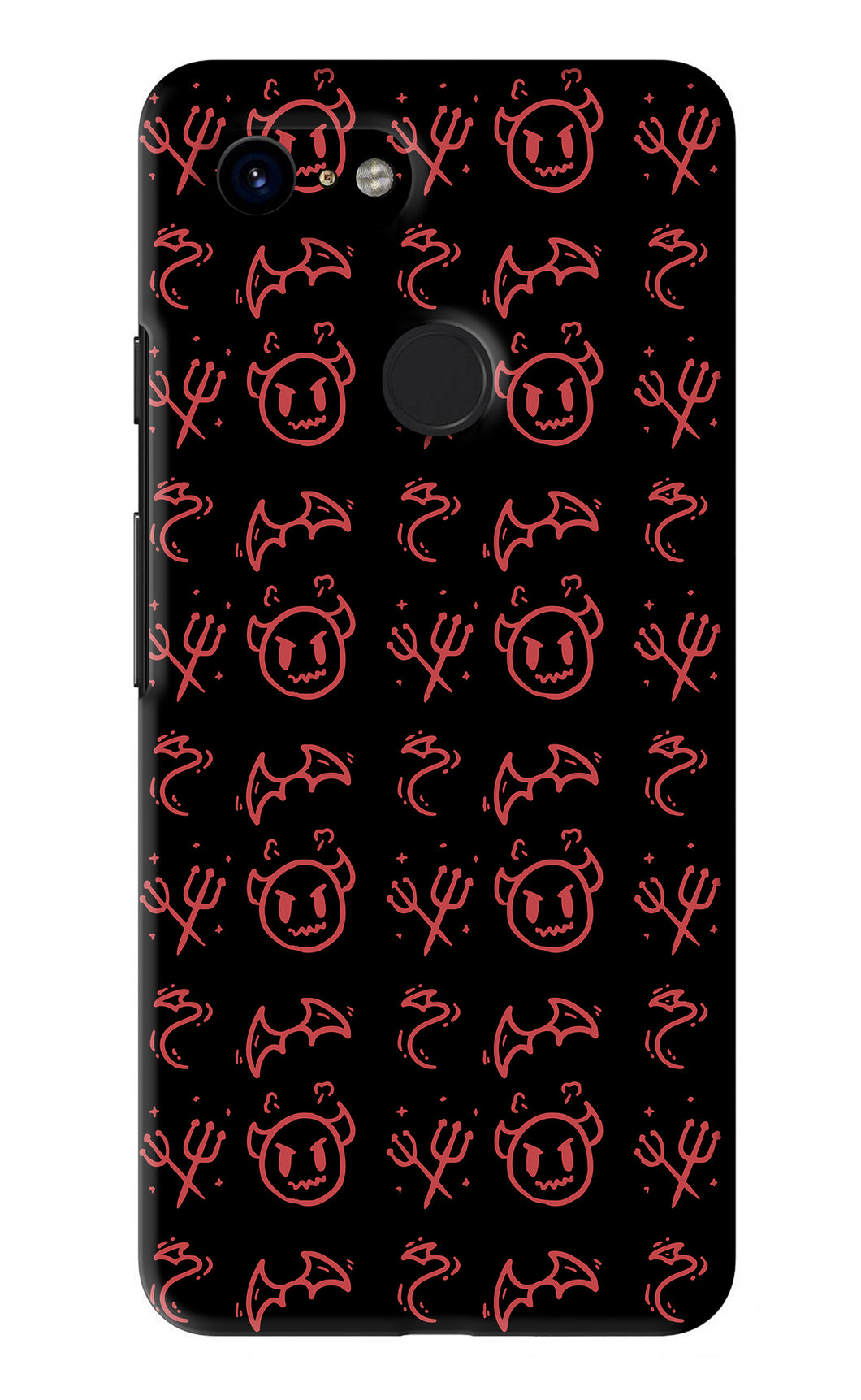 Devil Google Pixel 3 Back Skin Wrap