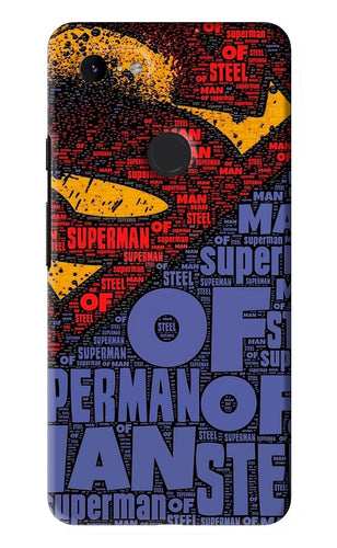 Superman Google Pixel 3Xl Back Skin Wrap