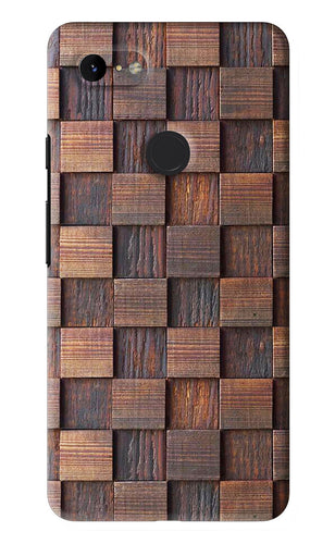 Wooden Cube Design Google Pixel 3Xl Back Skin Wrap