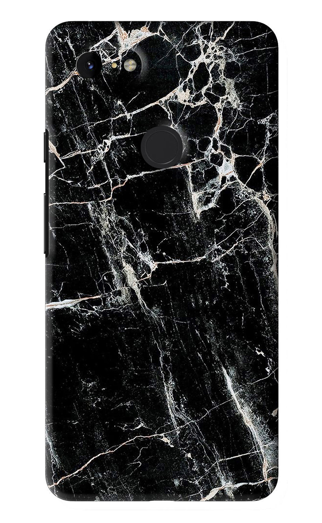 Black Marble Texture 1 Google Pixel 3Xl Back Skin Wrap