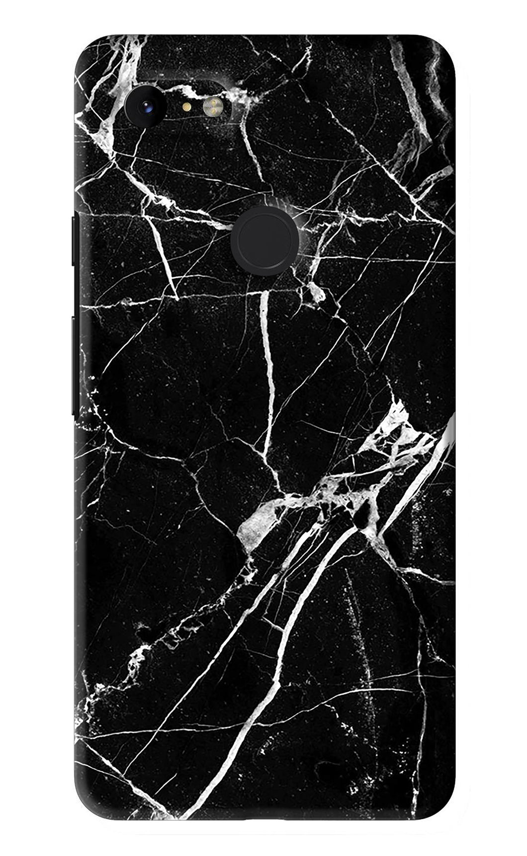 Black Marble Texture 2 Google Pixel 3Xl Back Skin Wrap