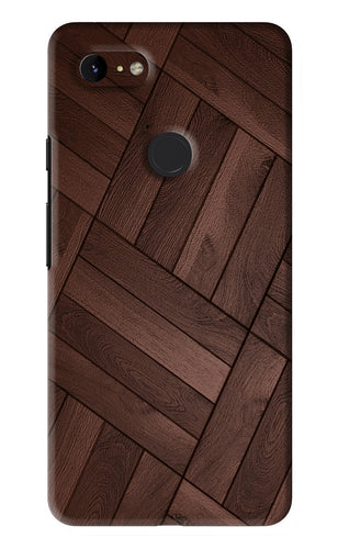 Wooden Texture Design Google Pixel 3Xl Back Skin Wrap