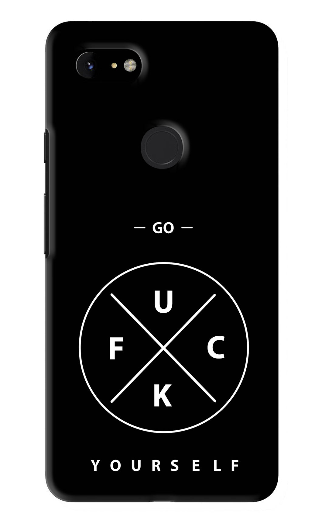 Go Fuck Yourself Google Pixel 3Xl Back Skin Wrap