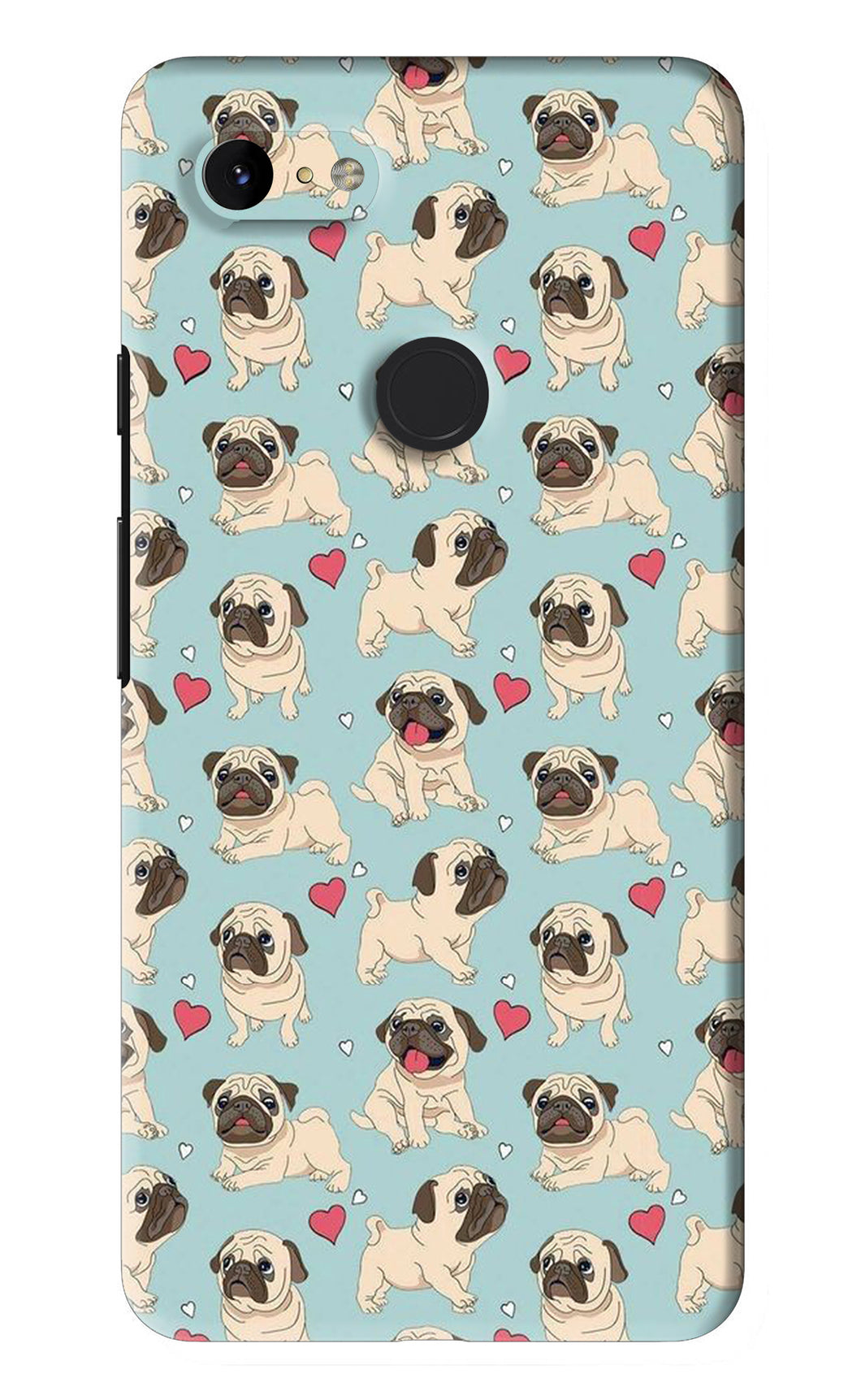 Pug Dog Google Pixel 3Xl Back Skin Wrap