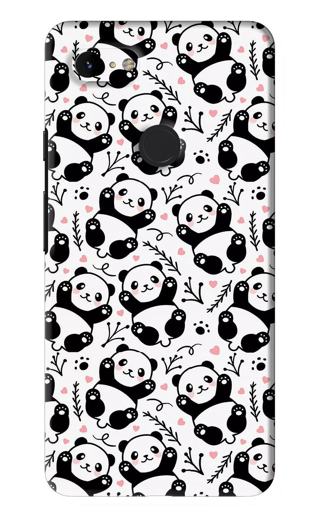 Cute Panda Google Pixel 3Xl Back Skin Wrap