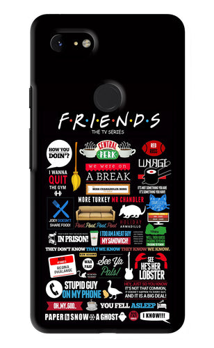 FRIENDS Google Pixel 3Xl Back Skin Wrap