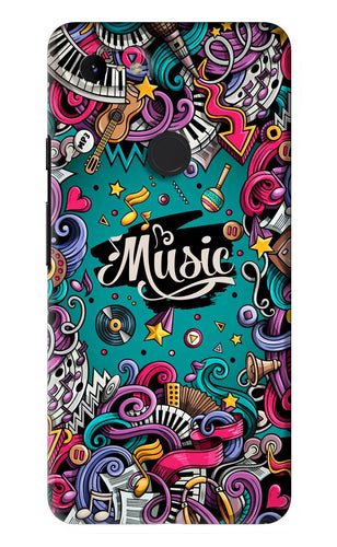 Music Graffiti Google Pixel 3Xl Back Skin Wrap