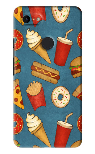 Foodie Google Pixel 3Xl Back Skin Wrap