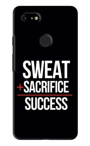 Sweat Sacrifice Success Google Pixel 3Xl Back Skin Wrap