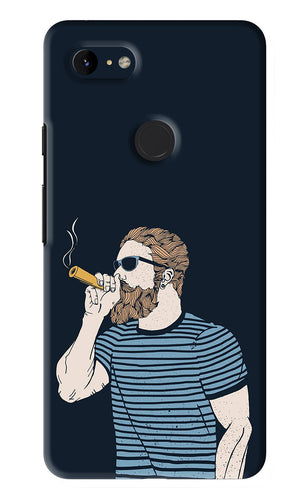 Smoking Google Pixel 3Xl Back Skin Wrap