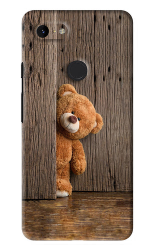 Teddy Wooden Google Pixel 3Xl Back Skin Wrap