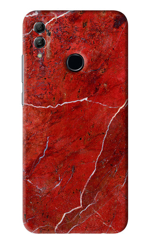 Red Marble Design Huawei Honor 10 Lite Back Skin Wrap