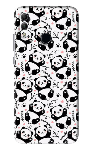 Cute Panda Huawei Honor 10 Lite Back Skin Wrap