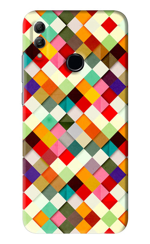 Geometric Abstract Colorful Huawei Honor 10 Lite Back Skin Wrap