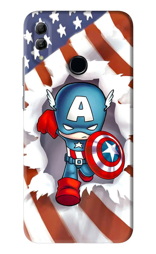 Captain America Huawei Honor 10 Lite Back Skin Wrap