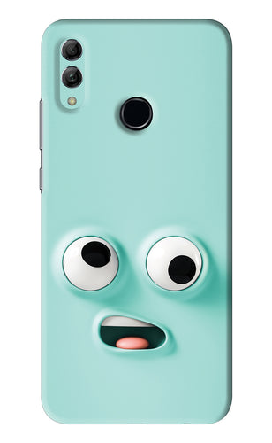 Silly Face Cartoon Huawei Honor 10 Lite Back Skin Wrap