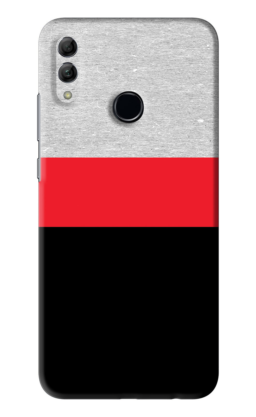 Tri Color Pattern Huawei Honor 10 Lite Back Skin Wrap