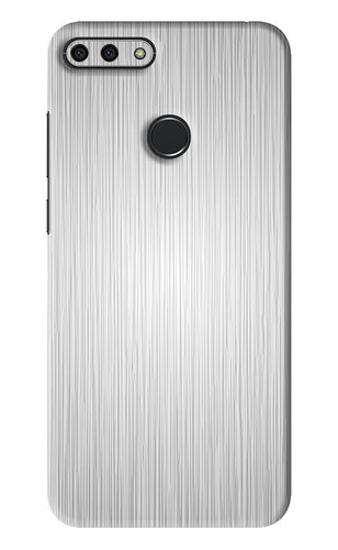 Wooden Grey Texture Huawei Honor 7A Back Skin Wrap