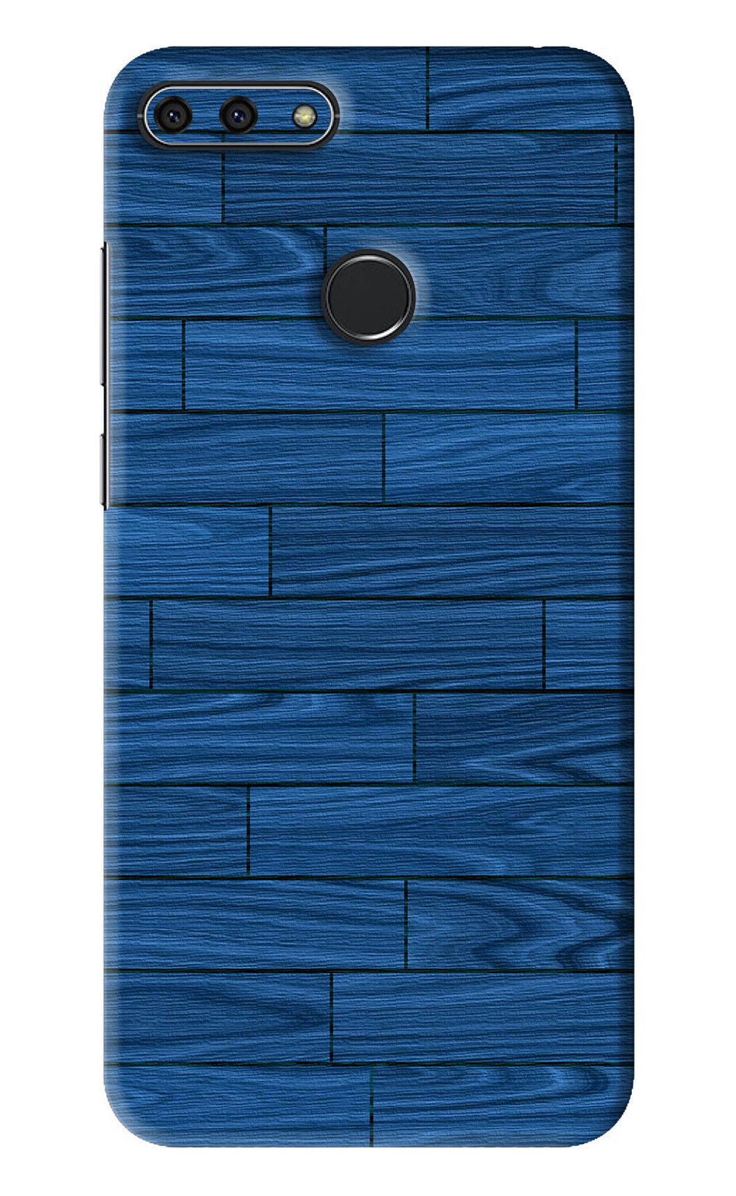 Blue Wooden Texture Huawei Honor 7A Back Skin Wrap