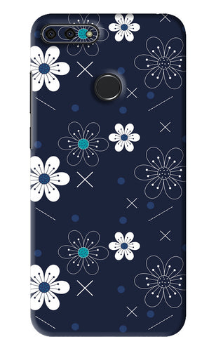Flowers 4 Huawei Honor 7A Back Skin Wrap