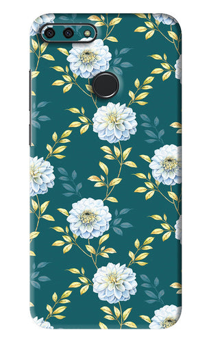 Flowers 5 Huawei Honor 7A Back Skin Wrap