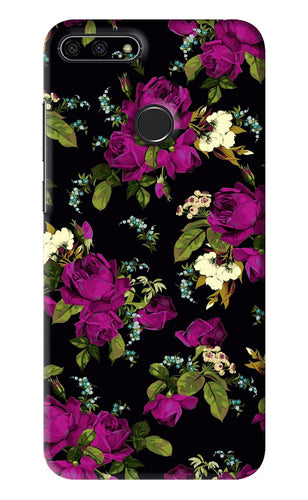 Flowers 3 Huawei Honor 7A Back Skin Wrap