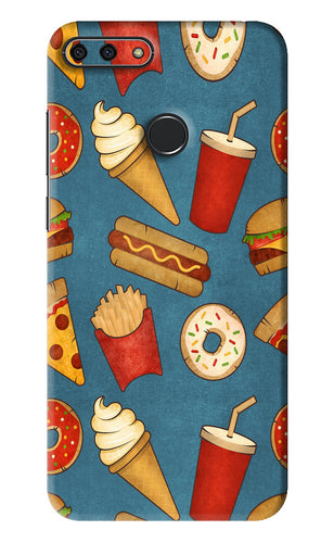 Foodie Huawei Honor 7A Back Skin Wrap