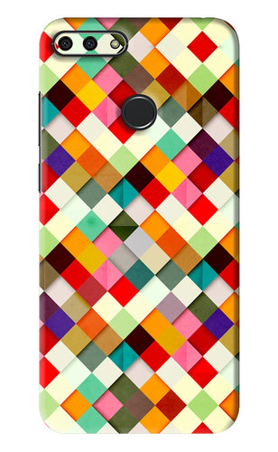 Geometric Abstract Colorful Huawei Honor 7A Back Skin Wrap