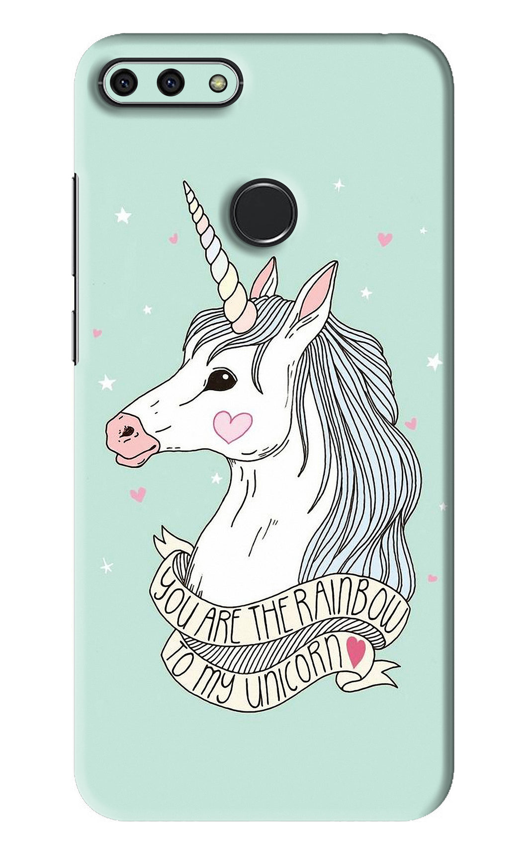 Unicorn Wallpaper Huawei Honor 7A Back Skin Wrap