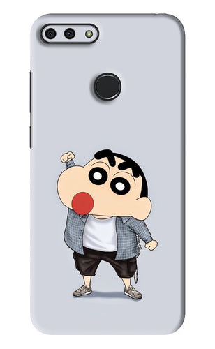 Shinchan Huawei Honor 7A Back Skin Wrap