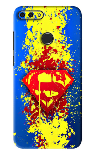 Superman logo Huawei Honor 7A Back Skin Wrap