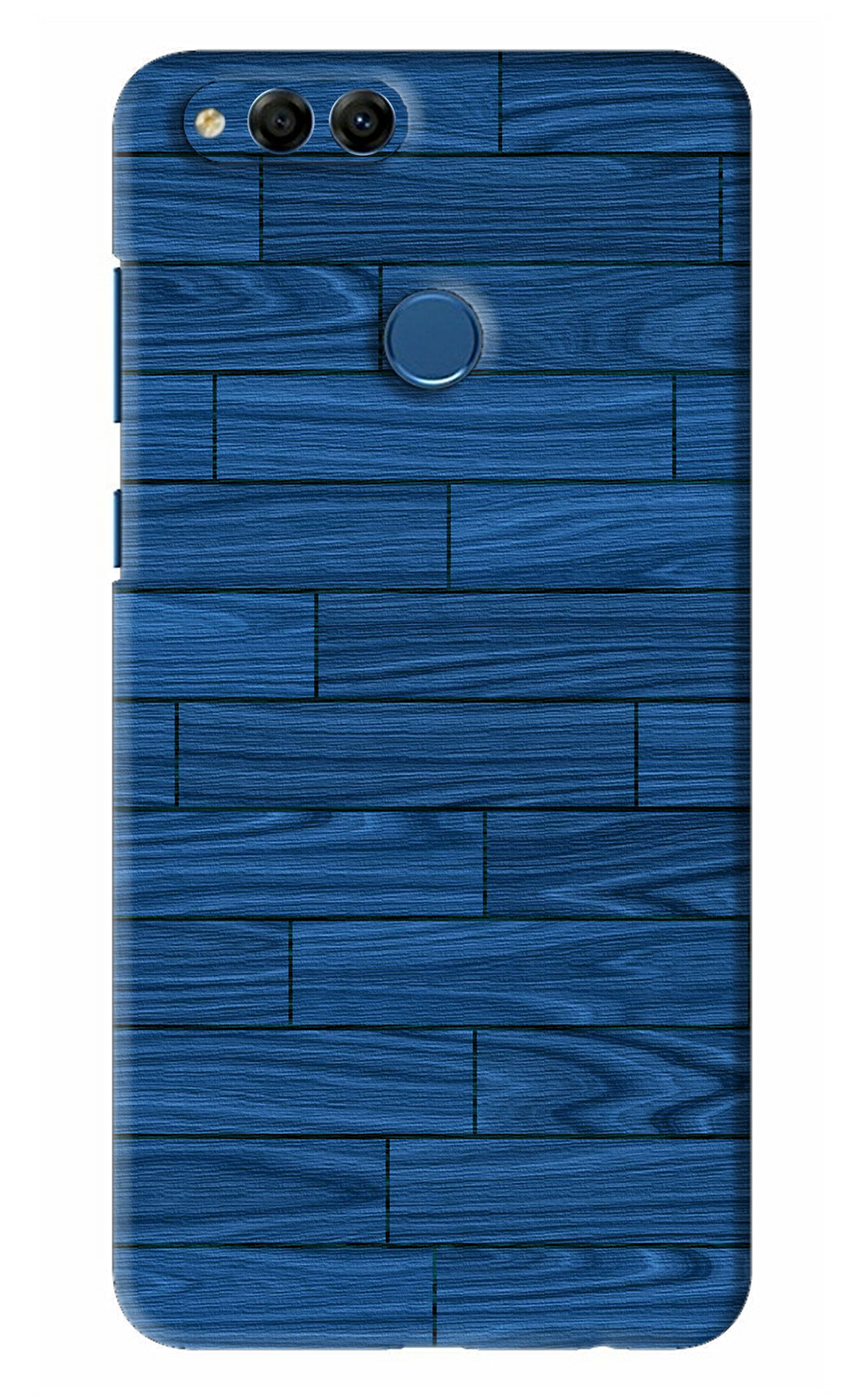 Blue Wooden Texture Huawei Honor 7X Back Skin Wrap