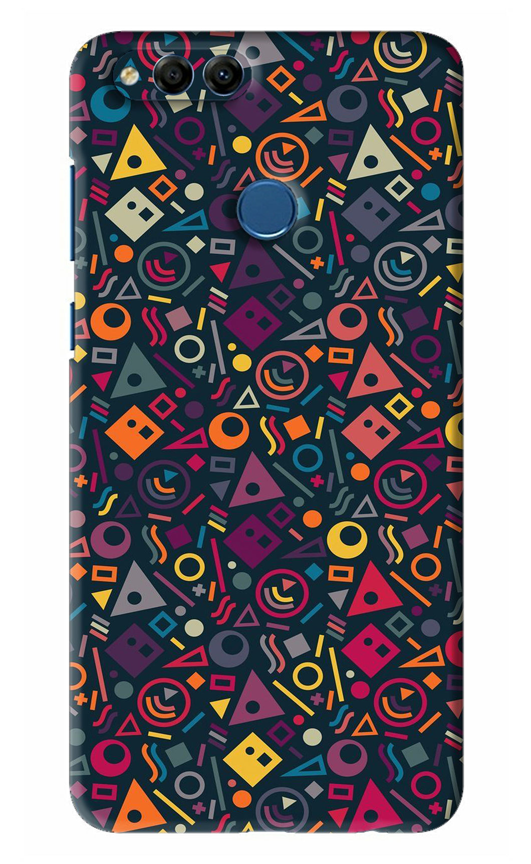 Geometric Abstract Huawei Honor 7X Back Skin Wrap