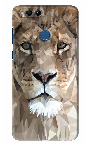 Lion Art Huawei Honor 7X Back Skin Wrap