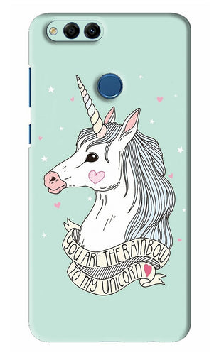 Unicorn Wallpaper Huawei Honor 7X Back Skin Wrap