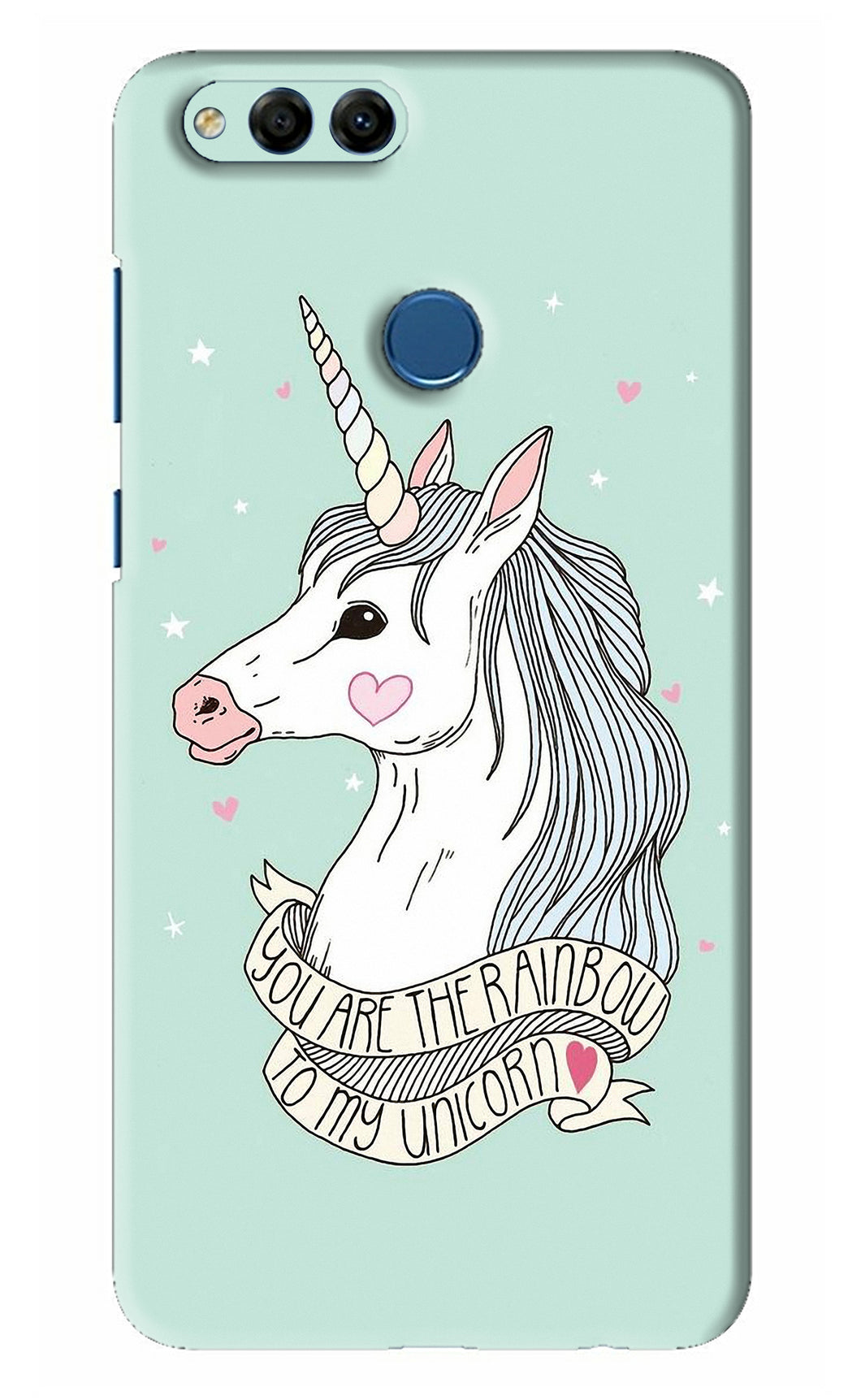 Unicorn Wallpaper Huawei Honor 7X Back Skin Wrap