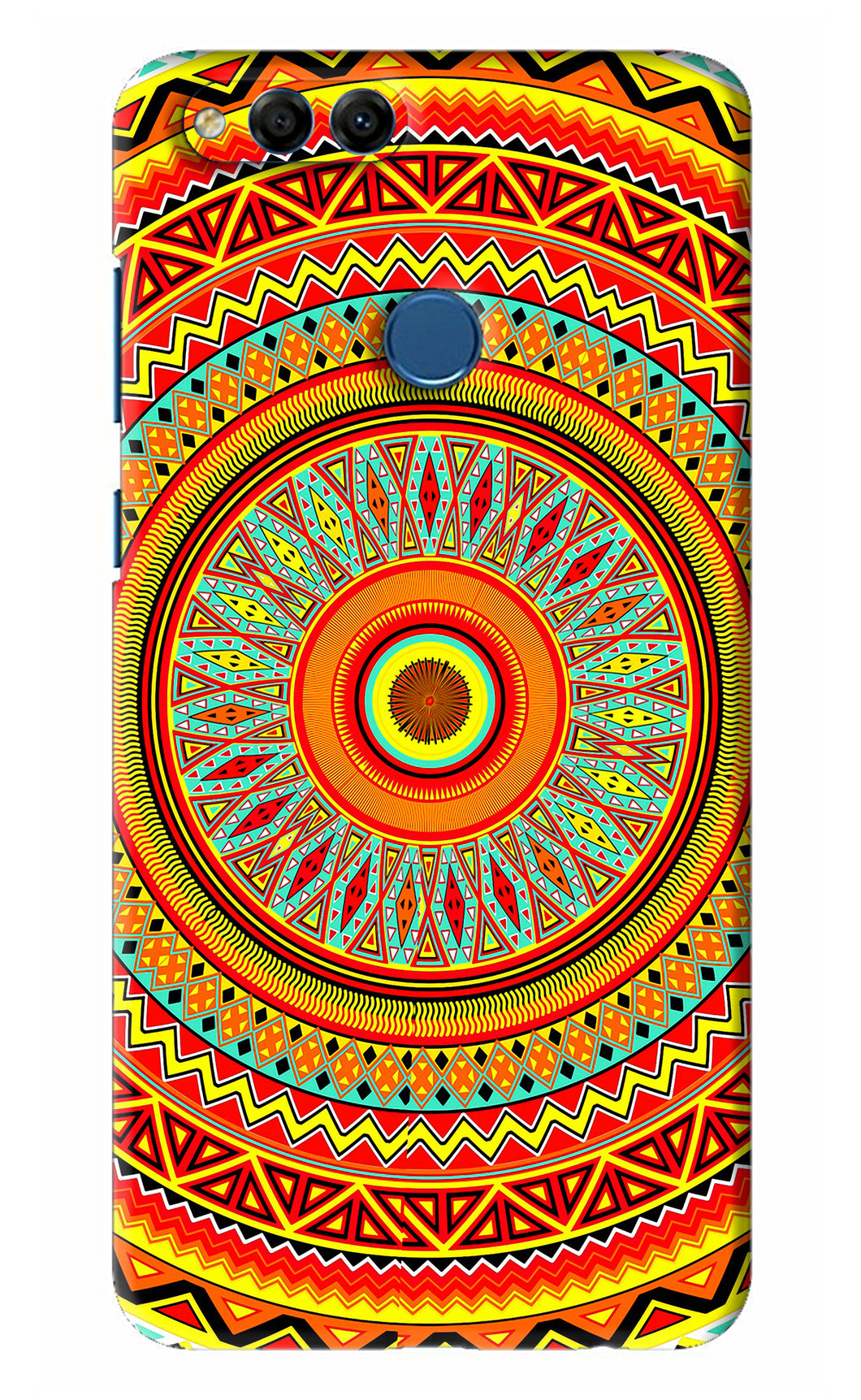 Mandala Pattern Huawei Honor 7X Back Skin Wrap