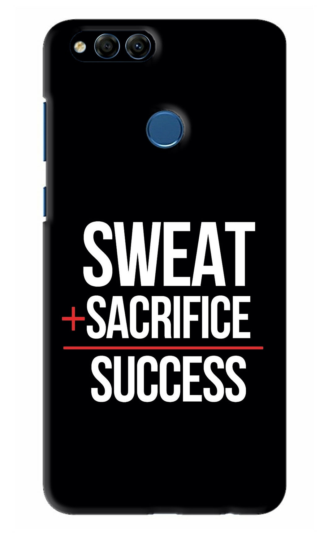 Sweat Sacrifice Success Huawei Honor 7X Back Skin Wrap