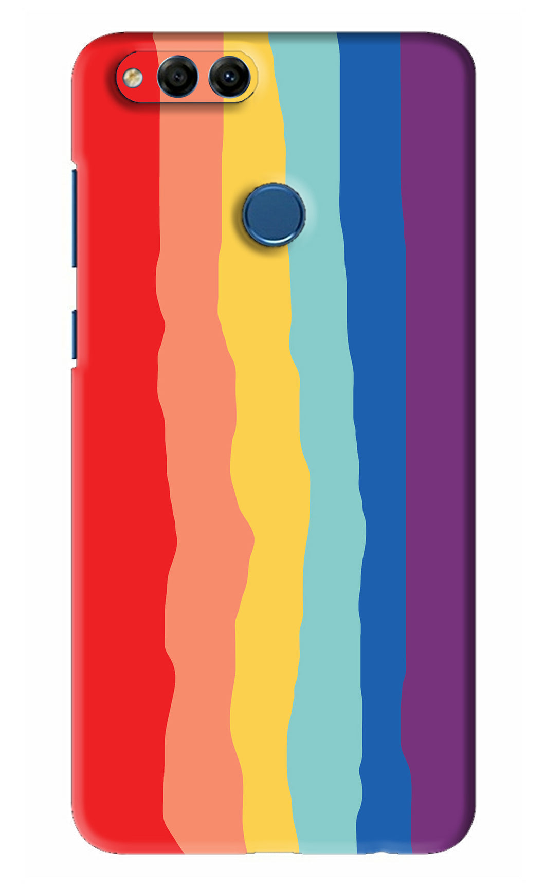 Rainbow Huawei Honor 7X Back Skin Wrap
