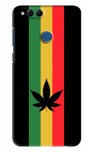 Weed Flag Huawei Honor 7X Back Skin Wrap