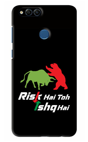 Risk Hai Toh Ishq Hai Huawei Honor 7X Back Skin Wrap