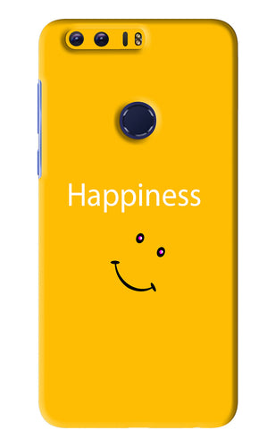 Happiness With Smiley Huawei Honor 8 Back Skin Wrap