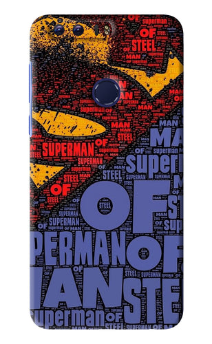 Superman Huawei Honor 8 Back Skin Wrap