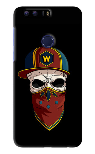Skull Huawei Honor 8 Back Skin Wrap