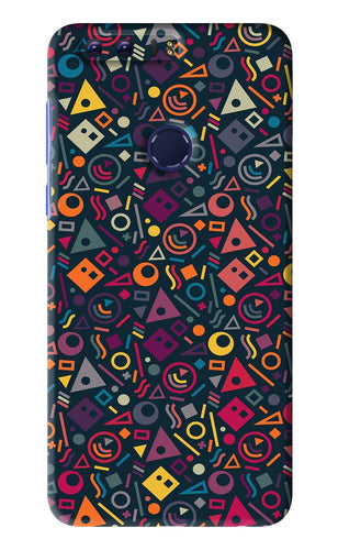 Geometric Abstract Huawei Honor 8 Back Skin Wrap