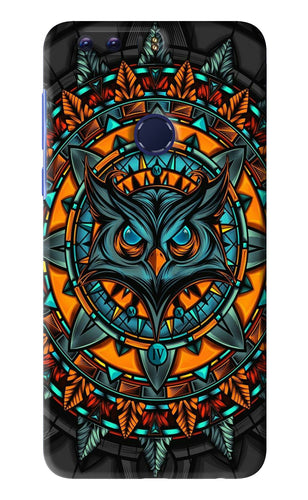 Angry Owl Art Huawei Honor 8 Back Skin Wrap