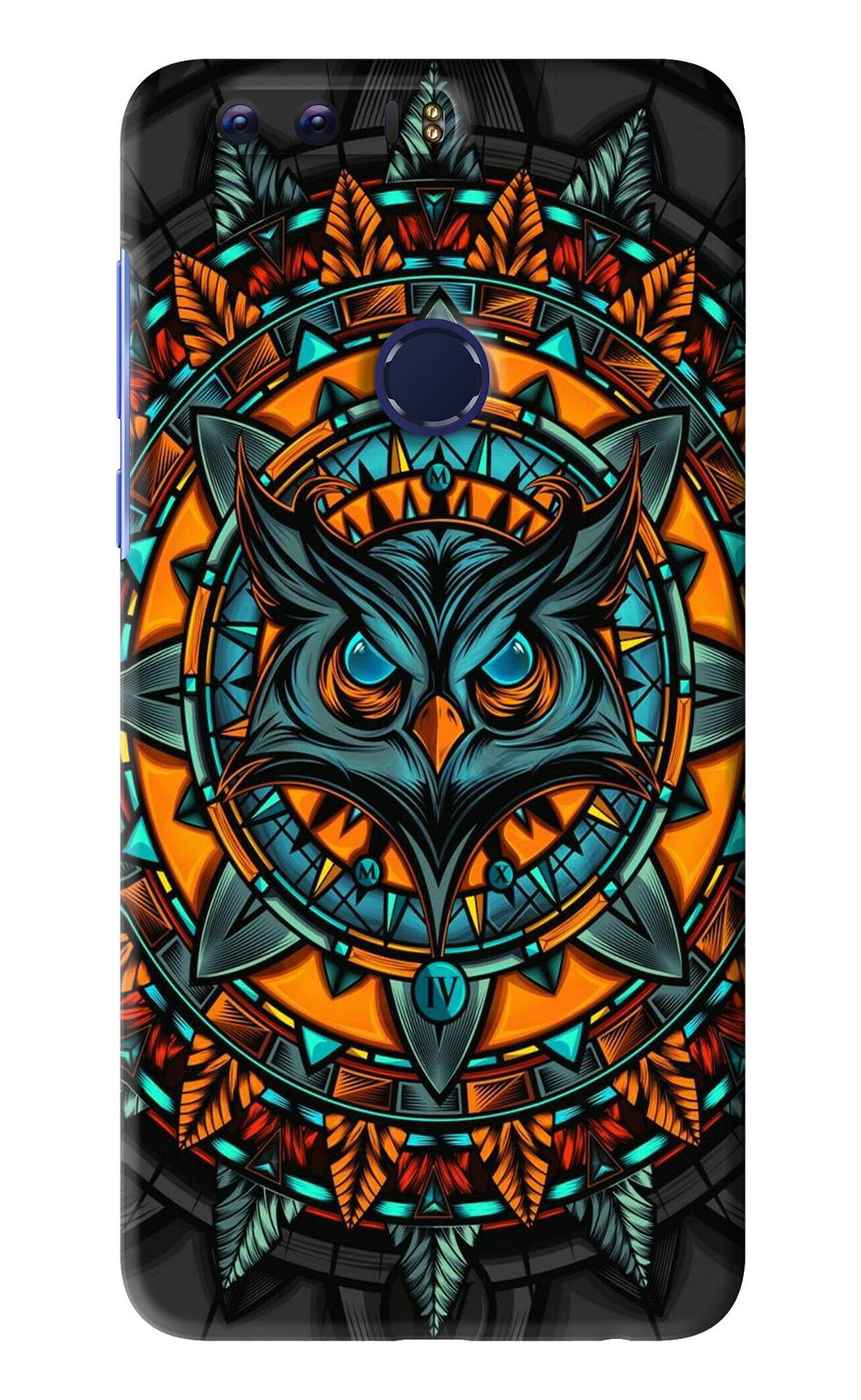 Angry Owl Art Huawei Honor 8 Back Skin Wrap