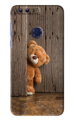 Teddy Wooden Huawei Honor 8 Back Skin Wrap