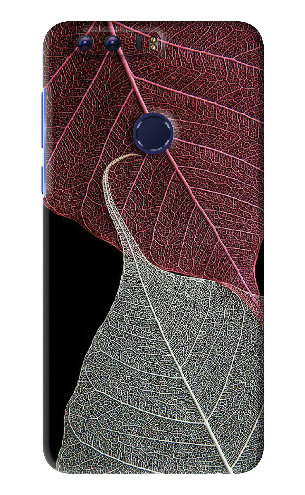 Leaf Pattern Huawei Honor 8 Back Skin Wrap