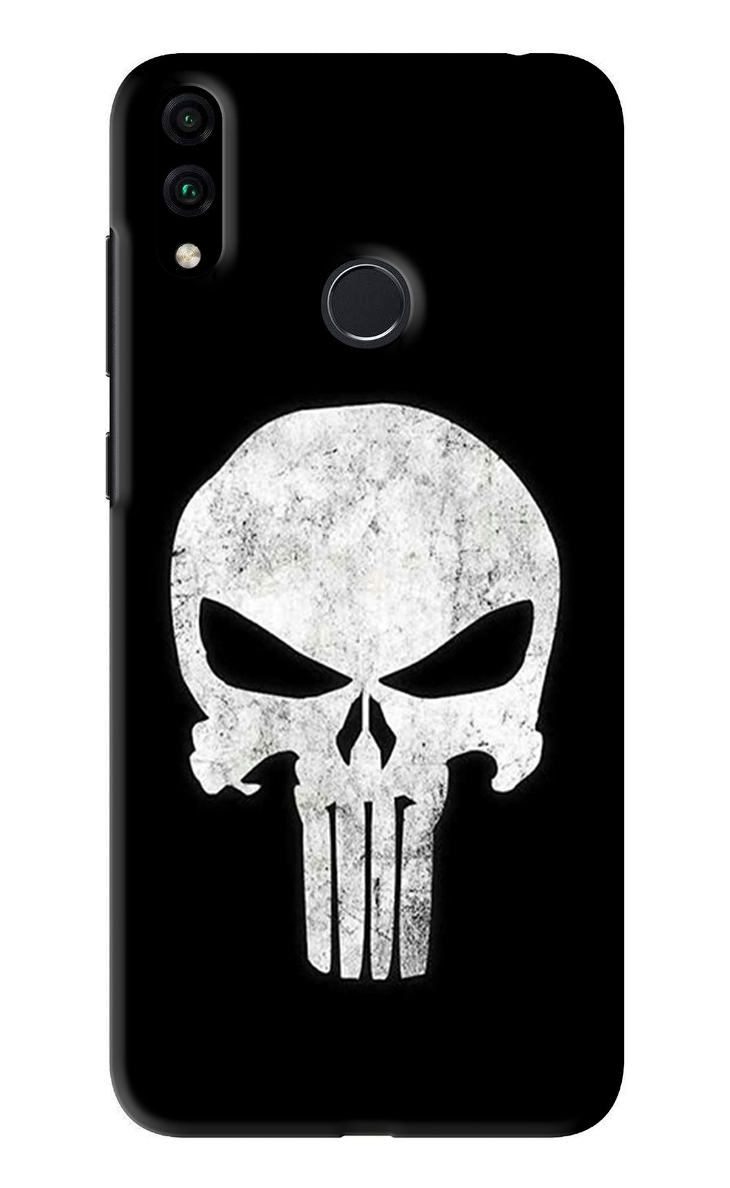Punisher Skull Huawei Honor 8C Back Skin Wrap